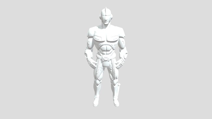 Tech Warrior 3D Model