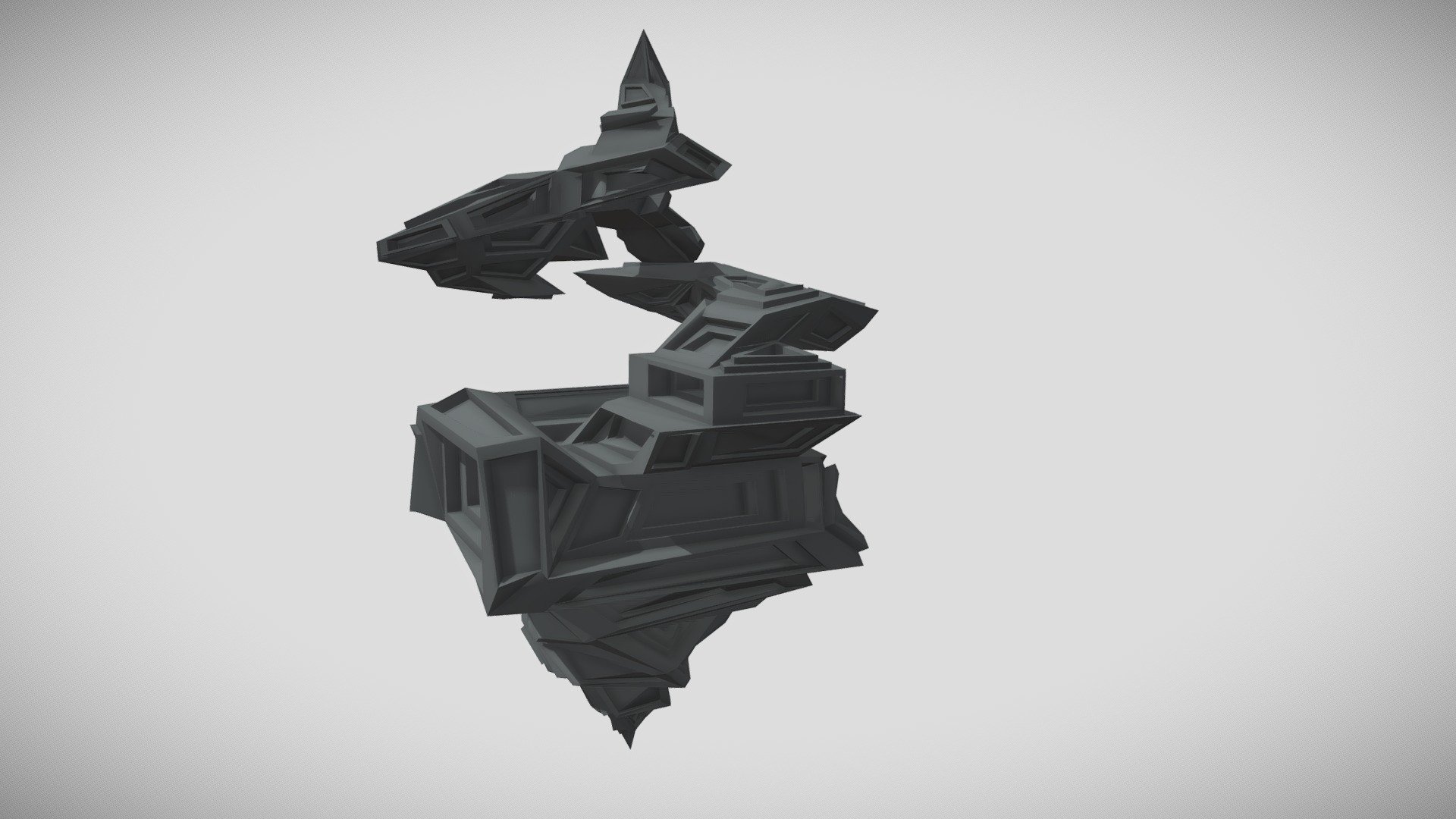 Abstract Sculpture - 3D model by briannajhouser [3179612] - Sketchfab