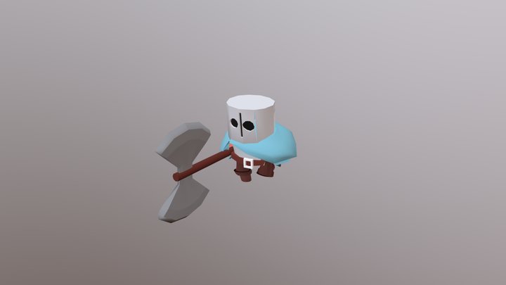 Original character, Animated, Low-poly, Free 3D Model