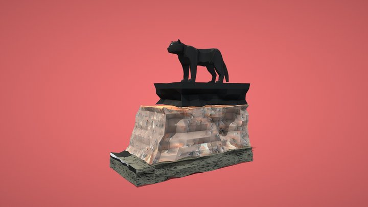 Puma Negro 3D Model