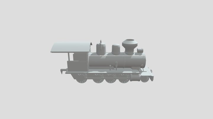 TRAIN_ENGINE 3D Model