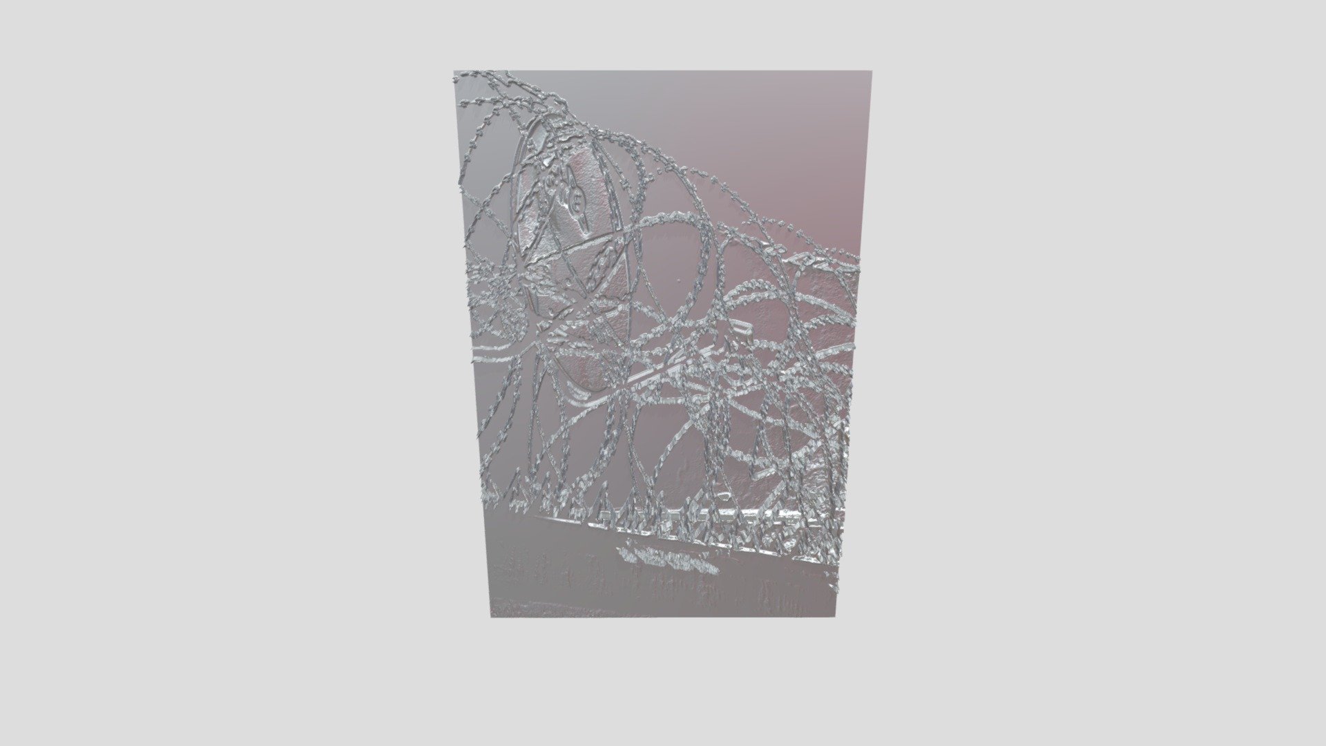 BARBED — Sketchfab embed 3D viewer