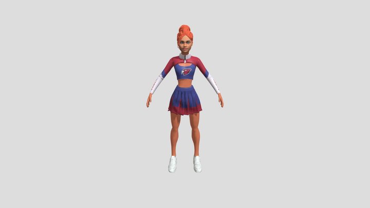 ReadyPlayerMe - Rainbow Family: Lina 3D Model