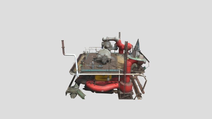 Pauzhetsky geothermal power station – Free 3D Model STL
