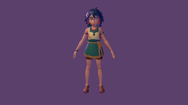 Iina 3D Model