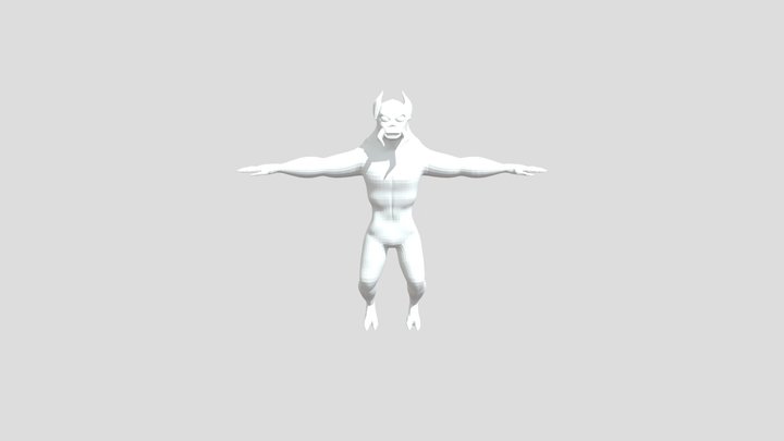Monstruo organico 3D Model
