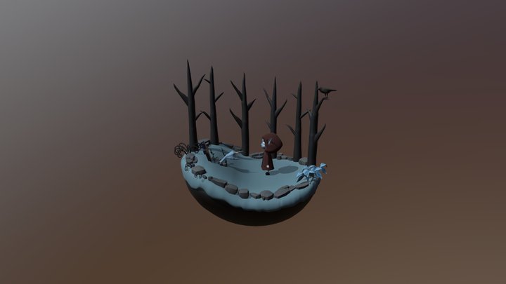 Monster Garden 3D Model