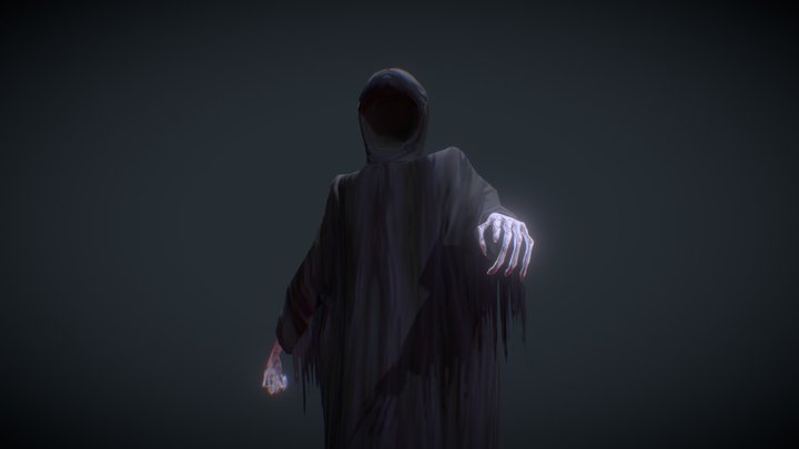 Scary Ghost 3D Model