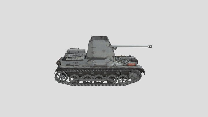 Panzerjäger I – Modello 3D gratuito STL