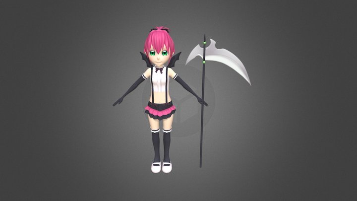 3DCG Character Class project 3D Model