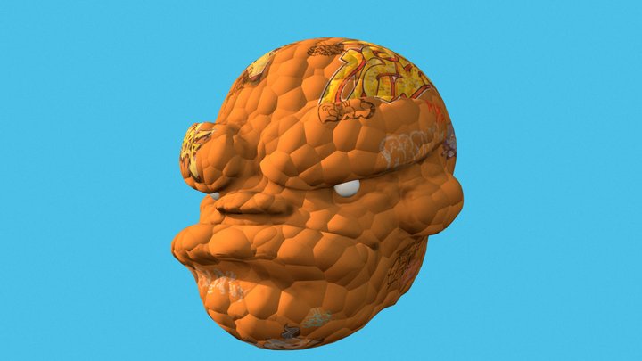 Hebru Brantley - The Thing 3D Model