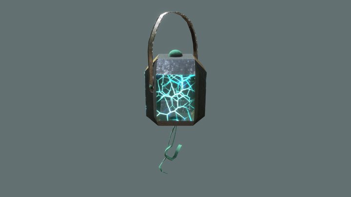 Fantasy Lantern Asset 3D Model