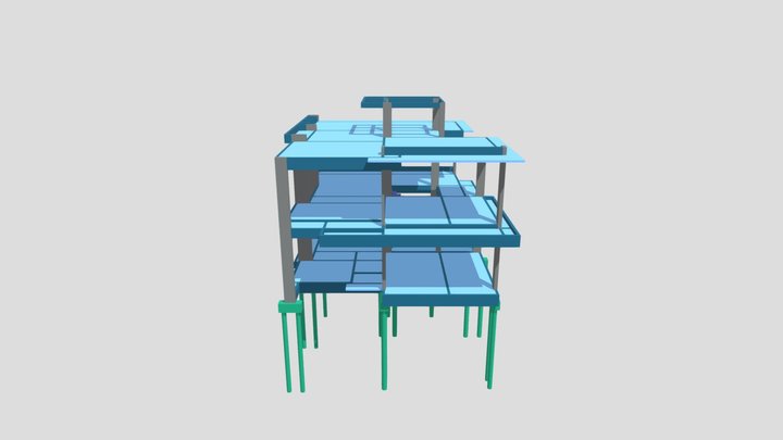 ESTRUTURAL RESIDENCIAL 3D Model