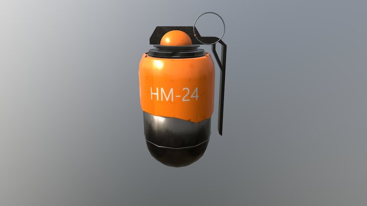 Grenade 3D Model