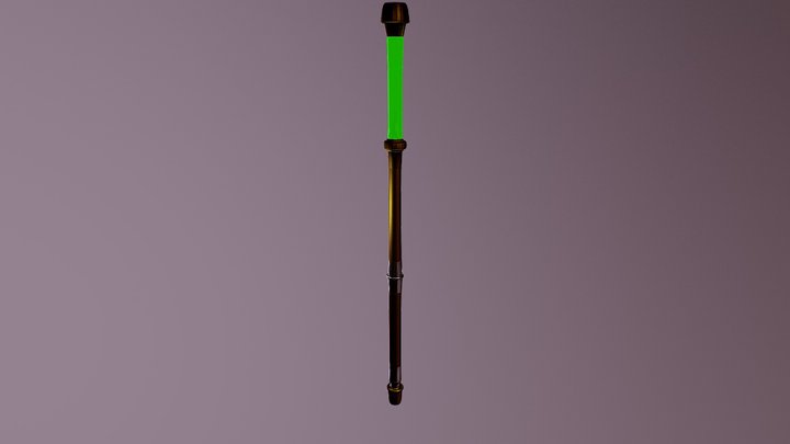 Necron Weapon2 3D Model