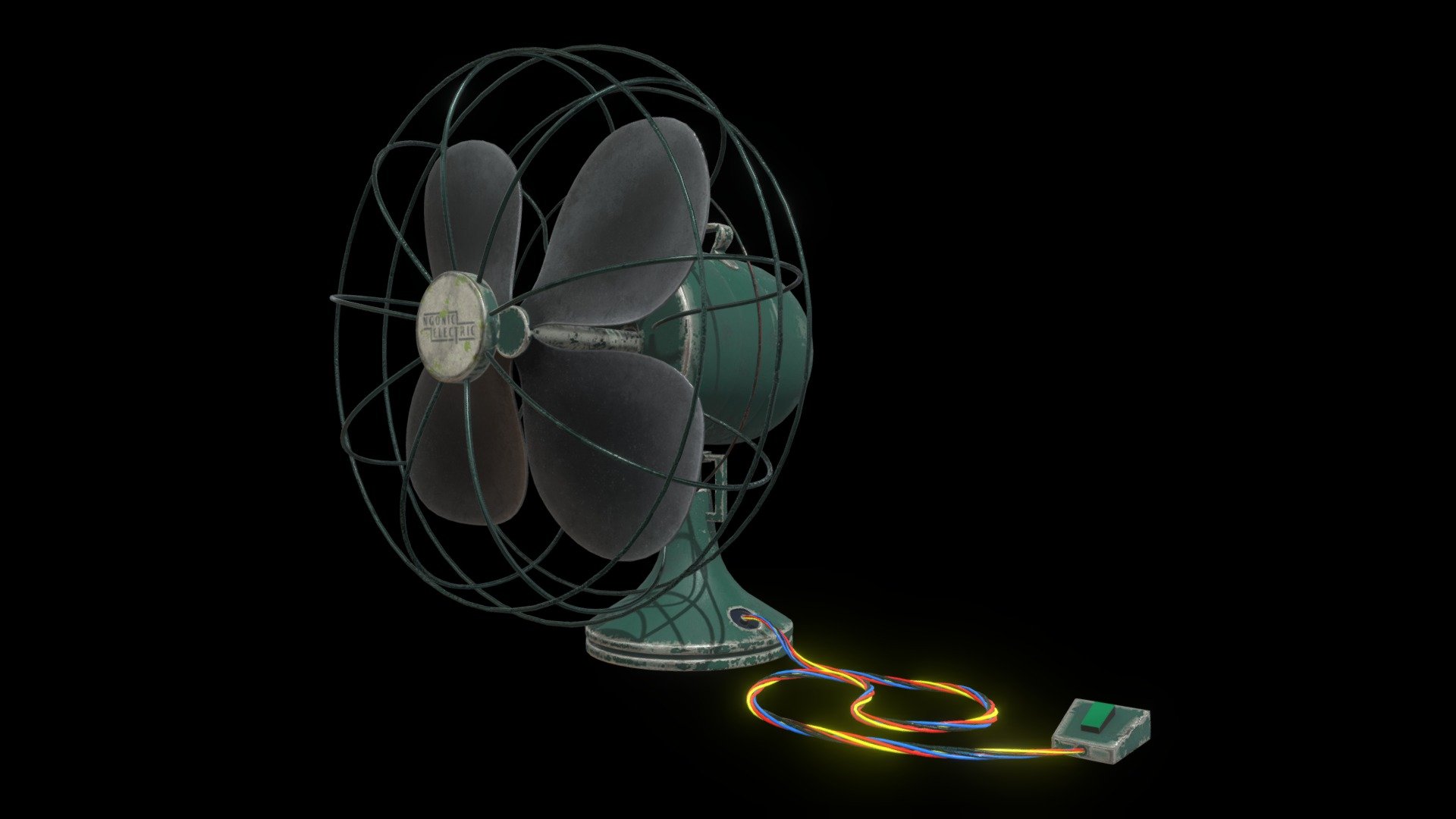 Table Fan 3D model by japinderdhiman [3183a7c] Sketchfab
