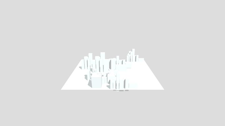 New York Roof Tops 3D Model