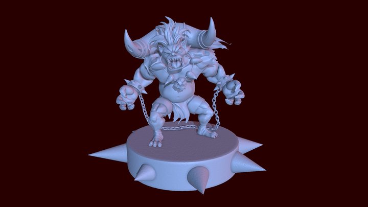 Mir Q creature 3D Model