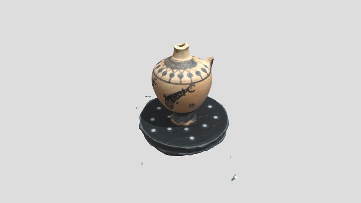 Lécythe du Groupe au Dauphin 3D Model