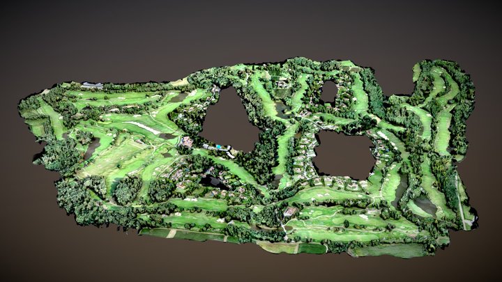 Golf Club Bogogno 3D Model