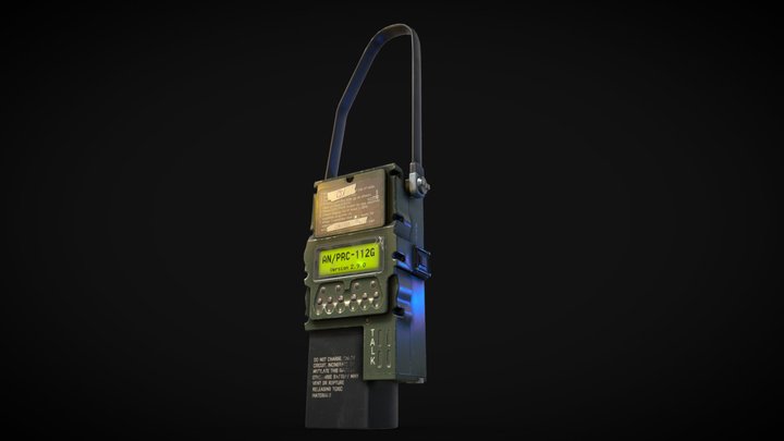 PRC - 112 Survival Radio (Hook02) 3D Model