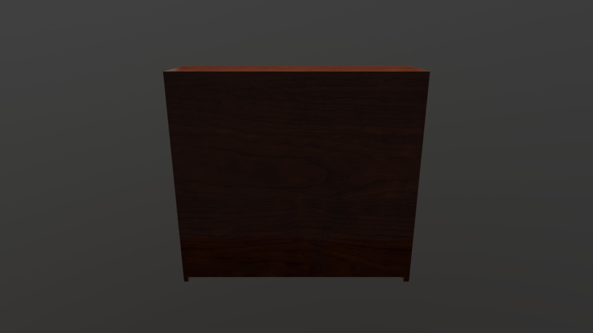 3D model Pianino - This is a 3D model of the Pianino. The 3D model is about a wood box on a white background.