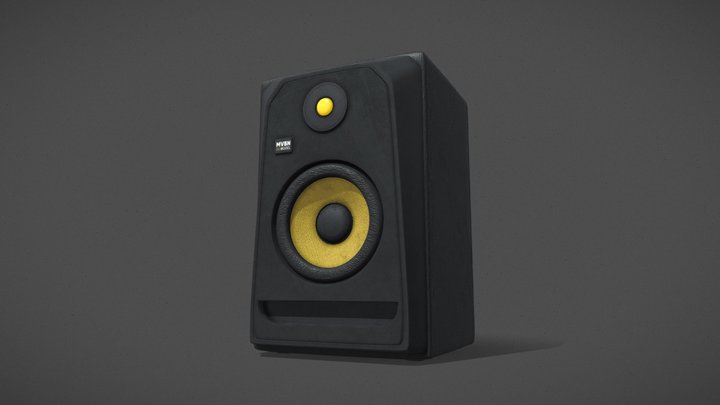 Study speaker - Parlante estudio 3D Model
