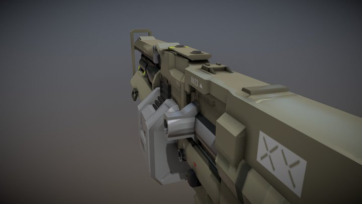 Gun 3D Model