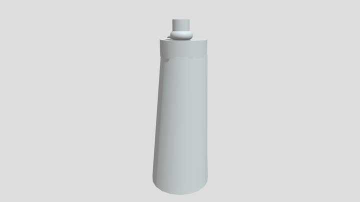Water Bottle 3D Model