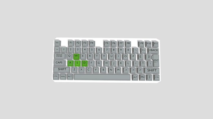 keyboard 3D Model