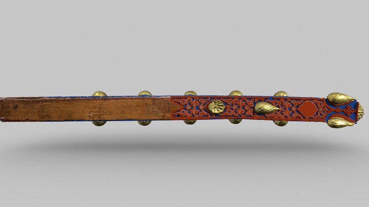 Canecillo de la Fachada del Palacio de Comares 3D Model