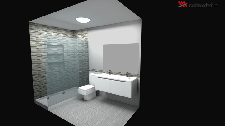 06-31-bathroom master room 3D Model