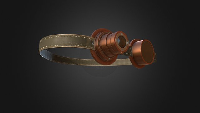 Steampunk(ish) Goggles 3D Model