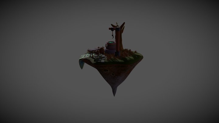 The Honours Project - The Witches Cauldron 3D Model