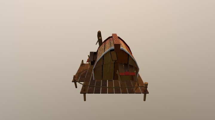 Water House 3D Model