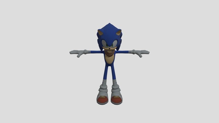 Sonic 3D Model