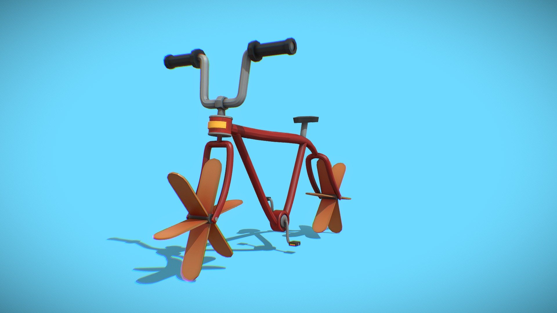 Squidwards Bike - 3D model by AnshiNoWara NG+ (@Anshinowara2) [318d6f1 ...