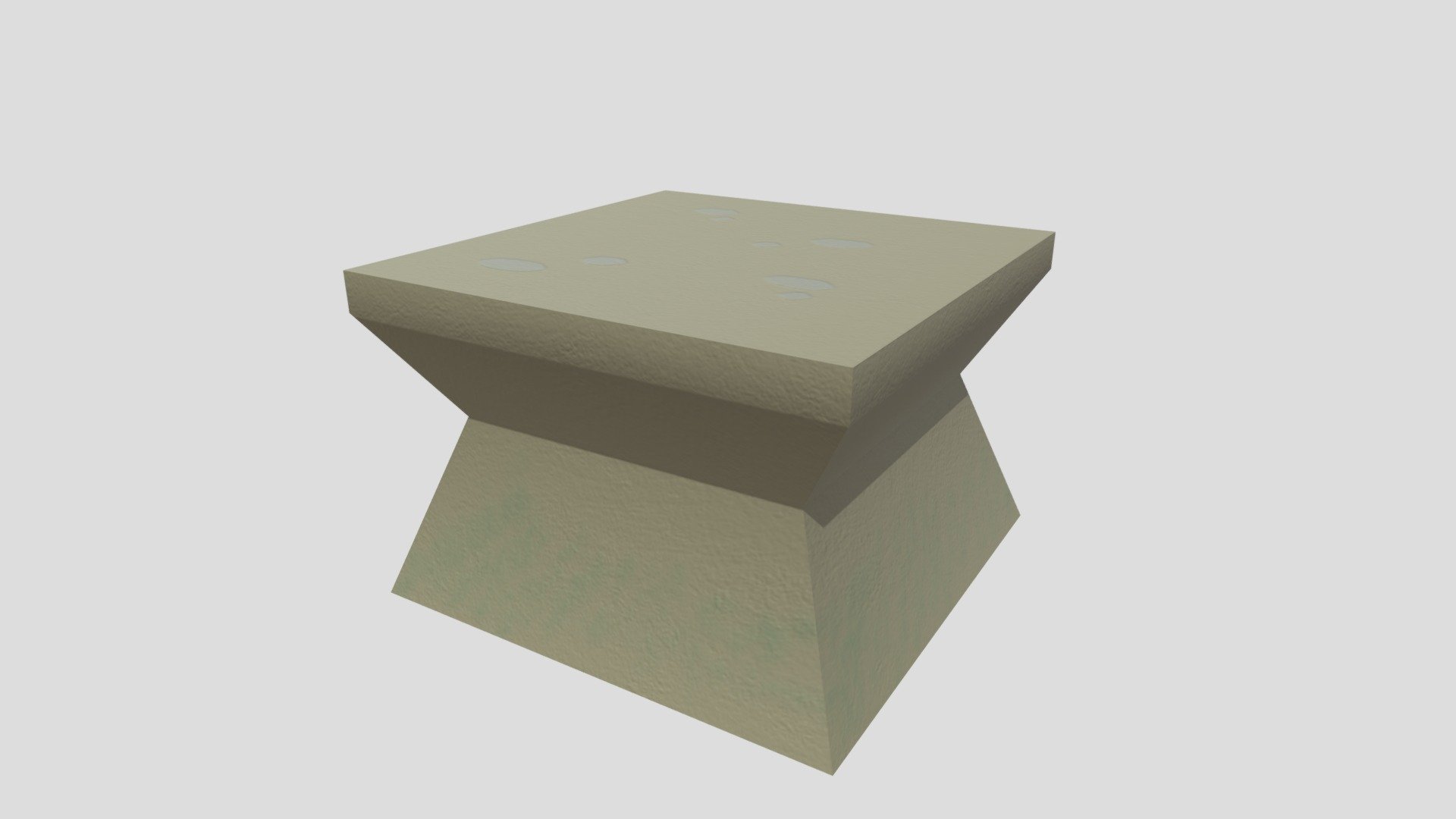 Platform Artificial Small (texture & model)