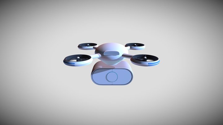 Drone A Plus4 3D Model