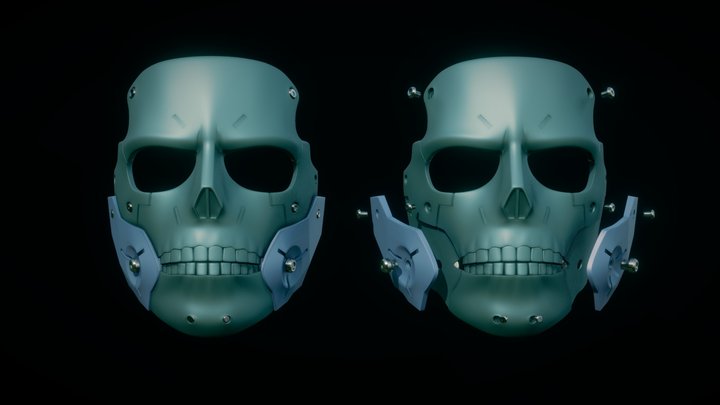 Die Hardman Mask 3D Model