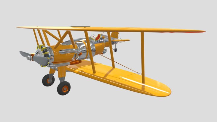 Plane 3D Model
