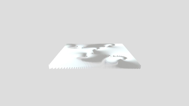 Magnetic F 3D Model