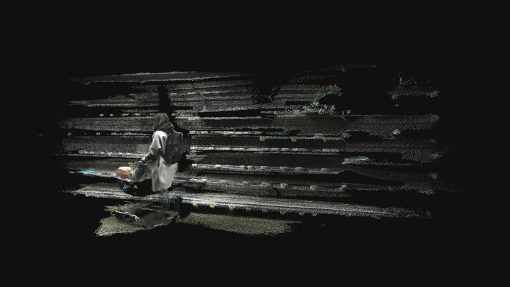 Whole Foods Empty Shelf NYC 3D Model