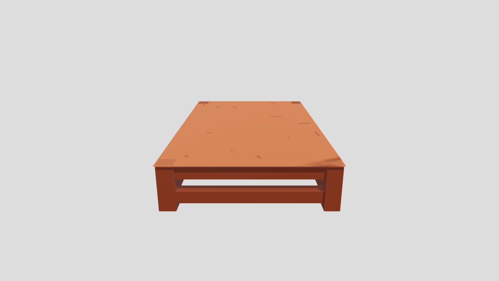 Scratched Wooden table - Download Free 3D model by B34NMatthew4rYT ...