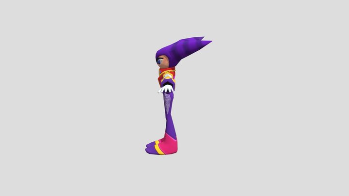 Wii - NiGHTS Journey of Dreams - NiGHTS Cutscene 3D Model