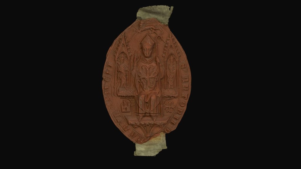 Bishops seal, Anthony Bek (3125)