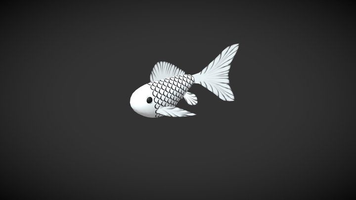 Gold fish 3D Model