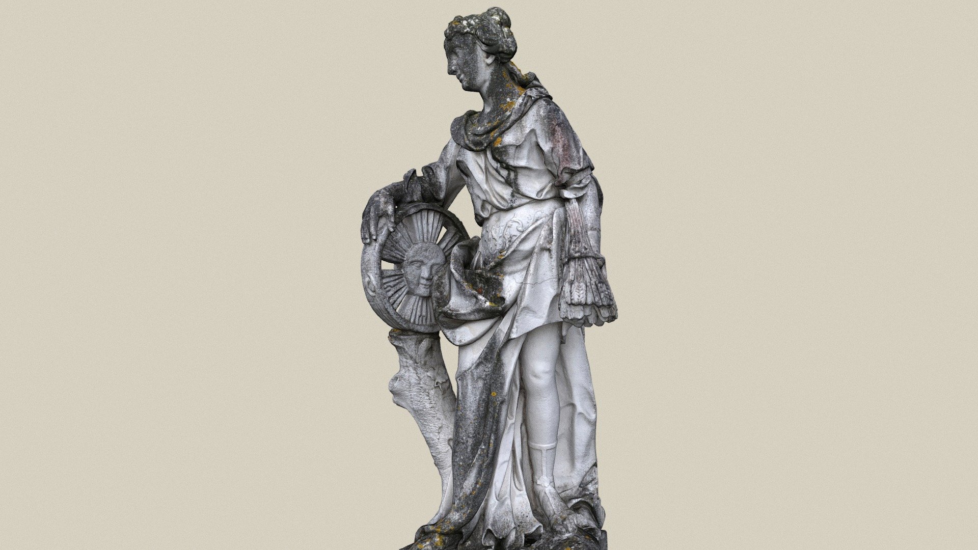 Barockstatue — Sketchfab embed 3D viewer