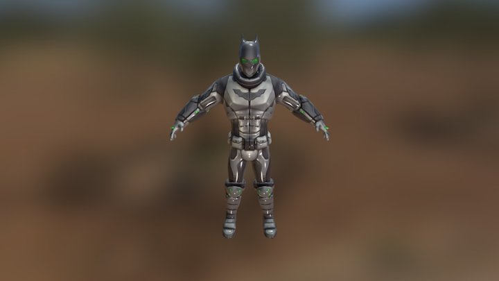 batman vs superman suit 3D Model