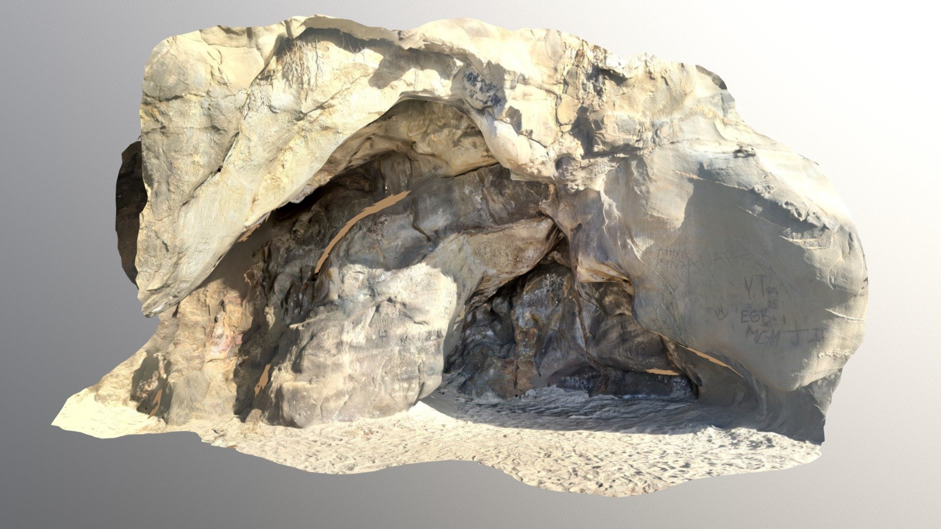 Rerun of beach cave